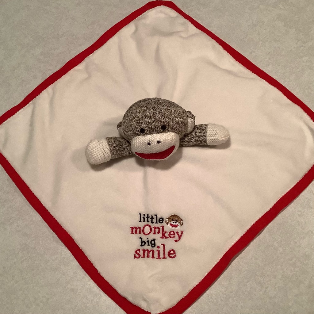 Baby Starters Sock Monkey Security Blanket